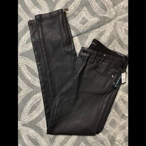 Monarda low rise skinny fit coated jeans